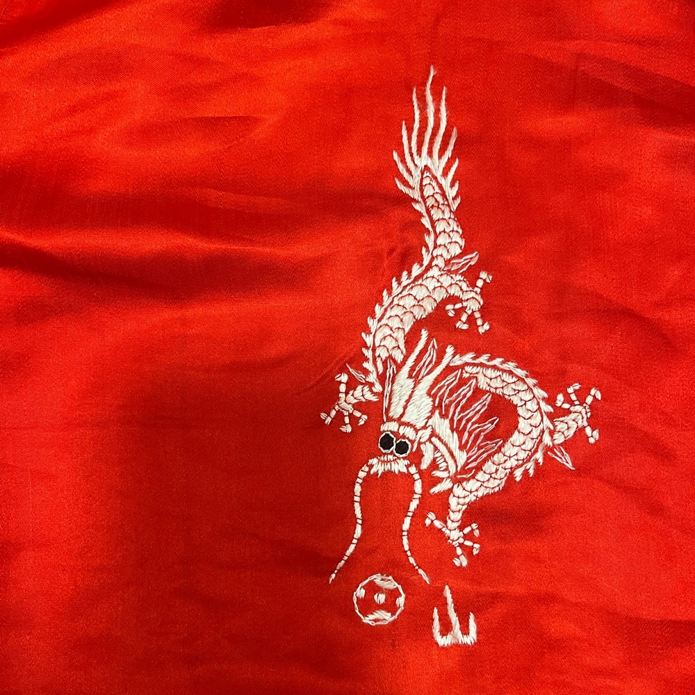 1920’s/ 30’s Beach Pajama Embroidered Top S/ Xs - image 2